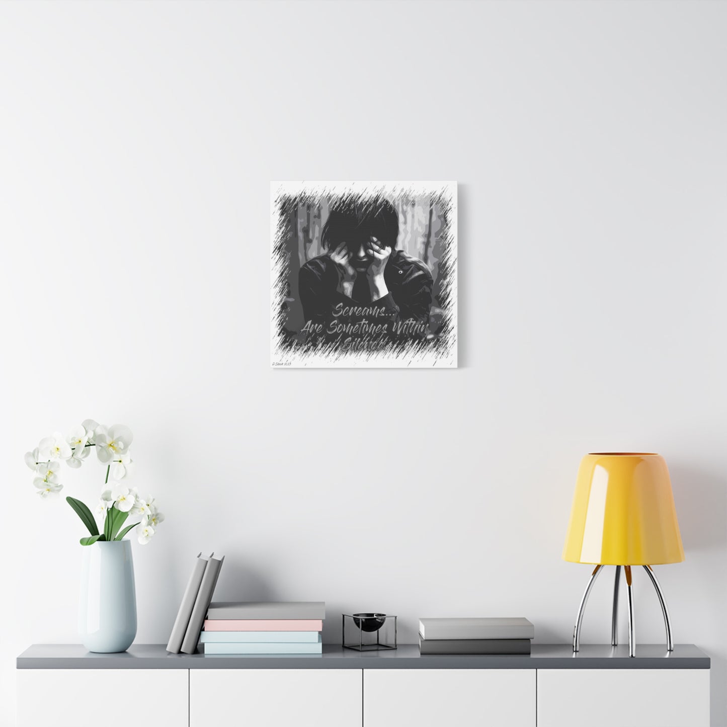 Screams: Matte Canvas, Stretched, 1.25"