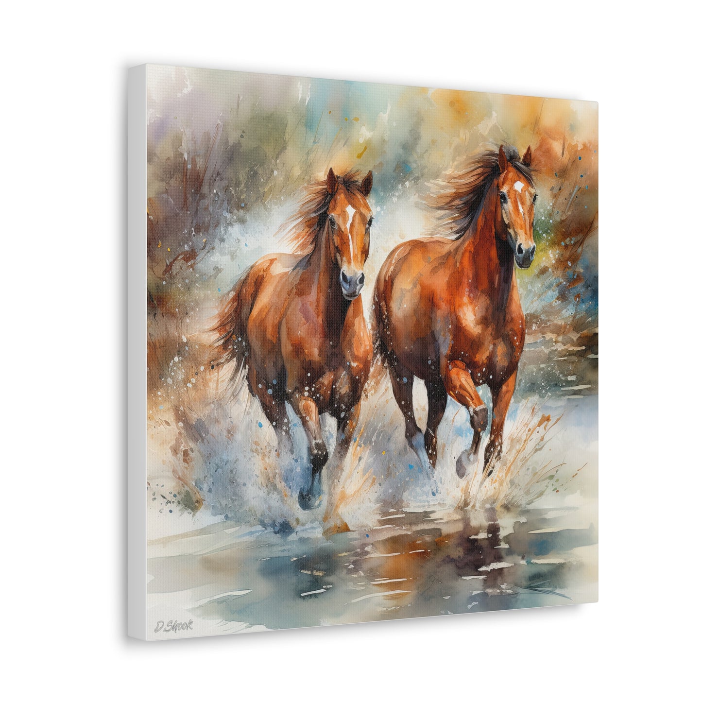 Horse Rescue 17 Canvas Gallery Wraps