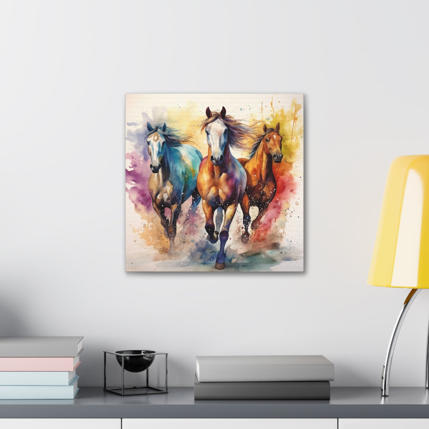 Horse Rescue 8 Canvas Gallery Wraps