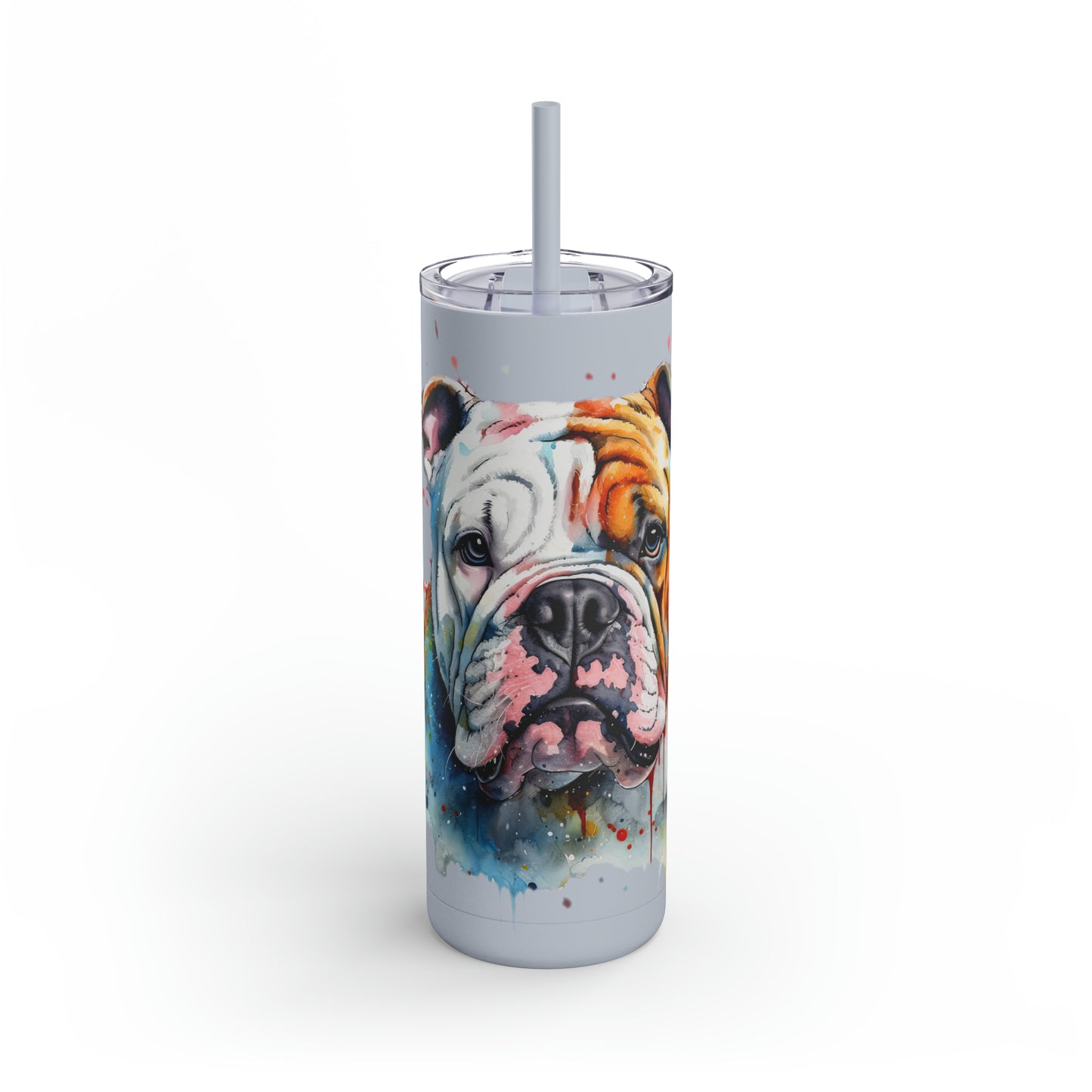 Bulldog 3 Maars Maker Skinny Matte Tumbler, 20oz