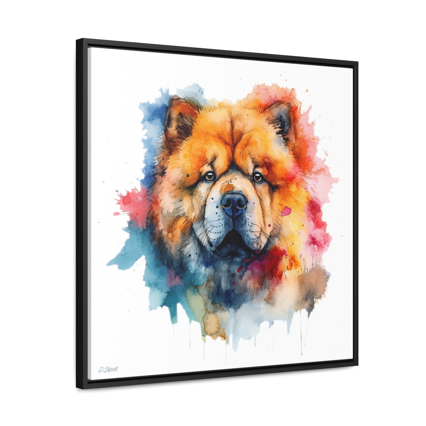 Chow Chow 1 Gallery Canvas Wraps, Square Frame