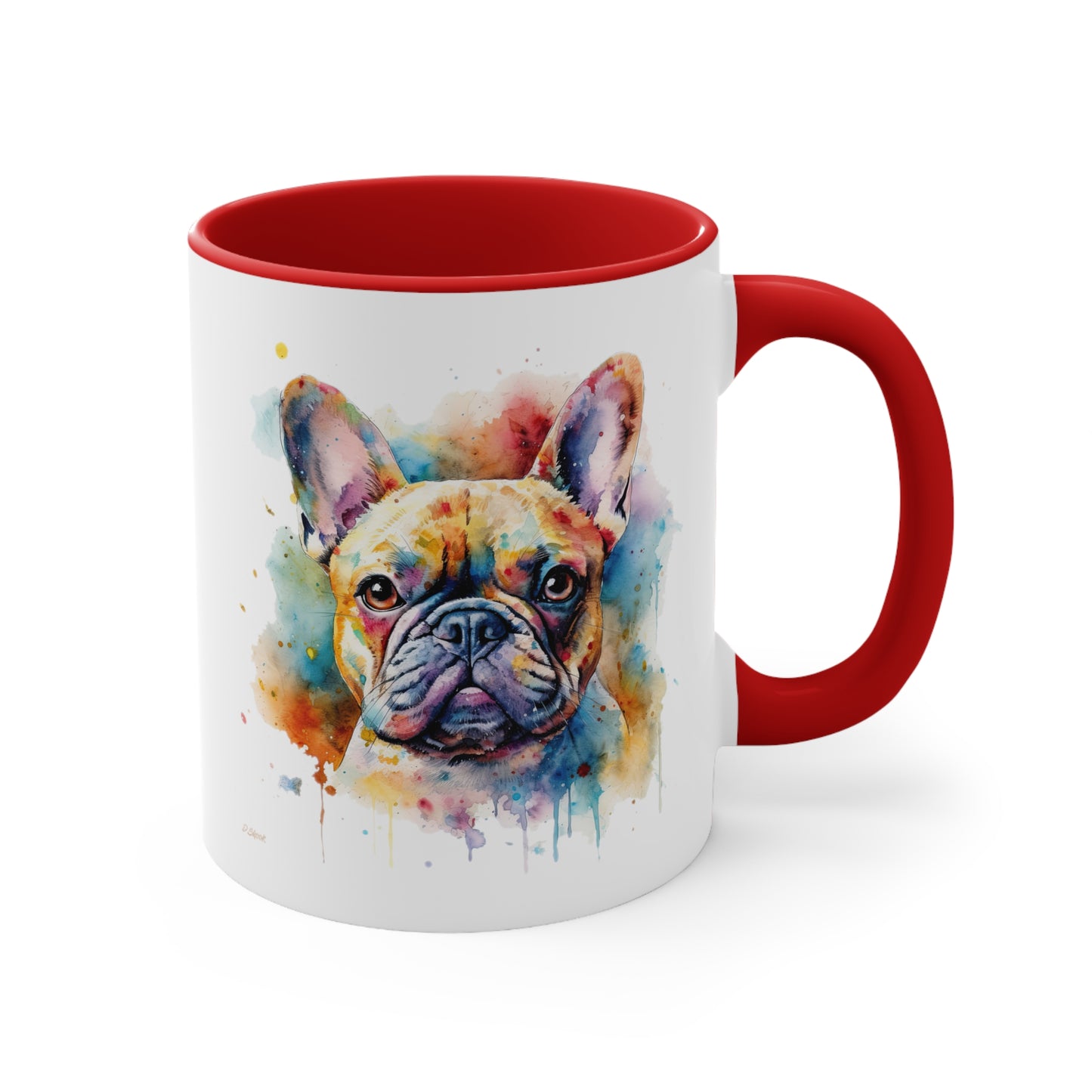 French Bulldog 1 Accent Mugs