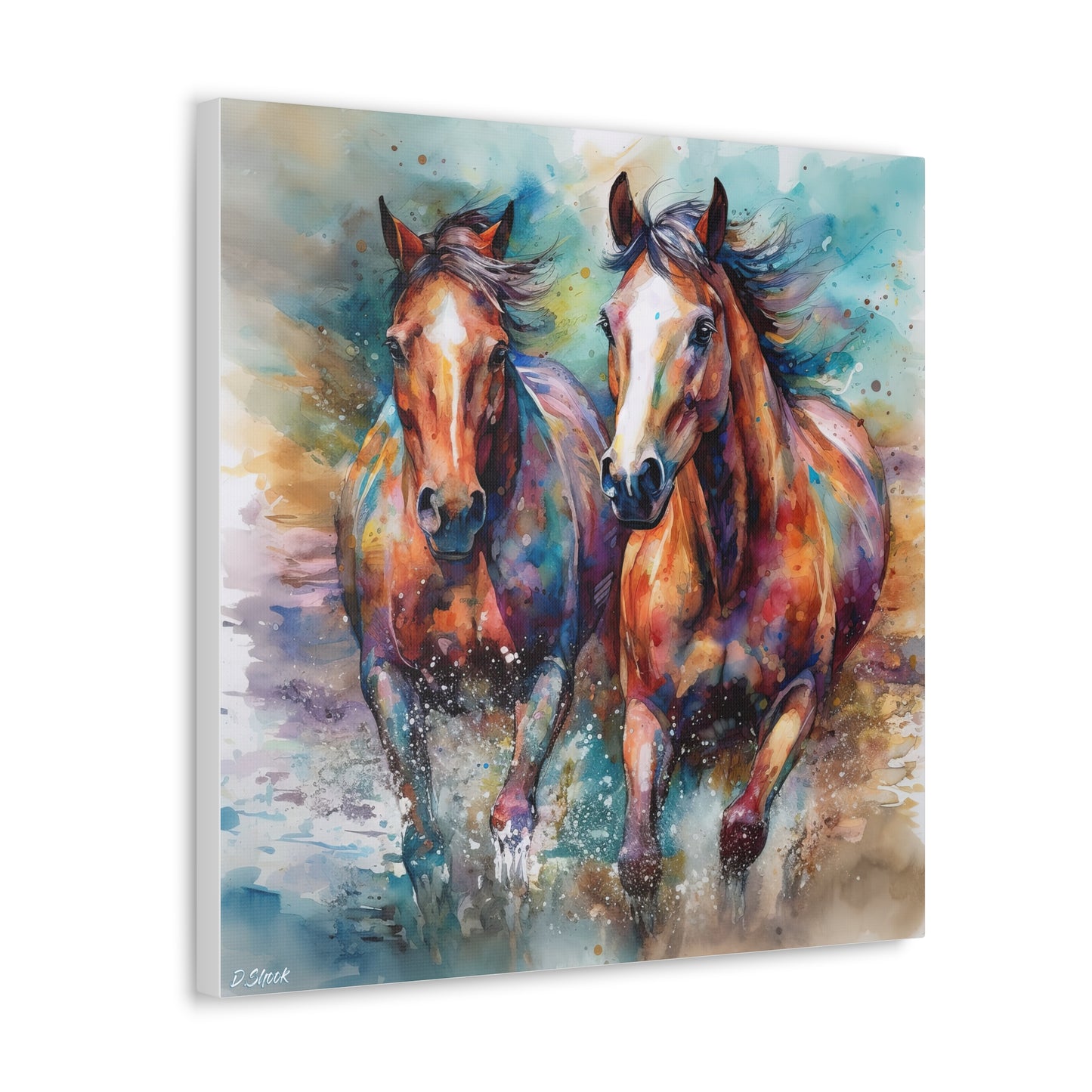 Horse Rescue 7 Canvas Gallery Wraps