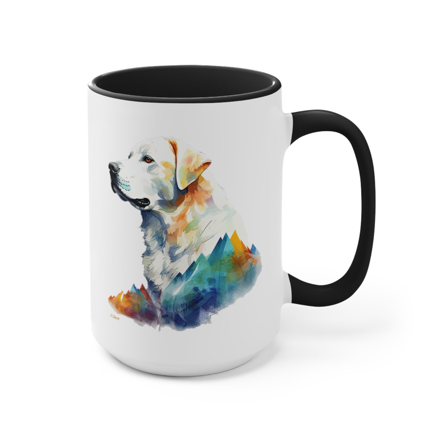 Greater Swiss Mountain Dog 5 Accent Mugs