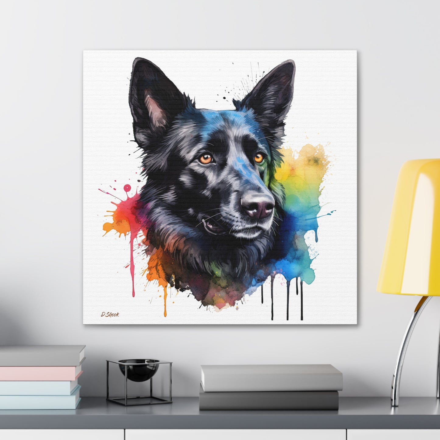 German Sheppard 22 Canvas Gallery Wraps