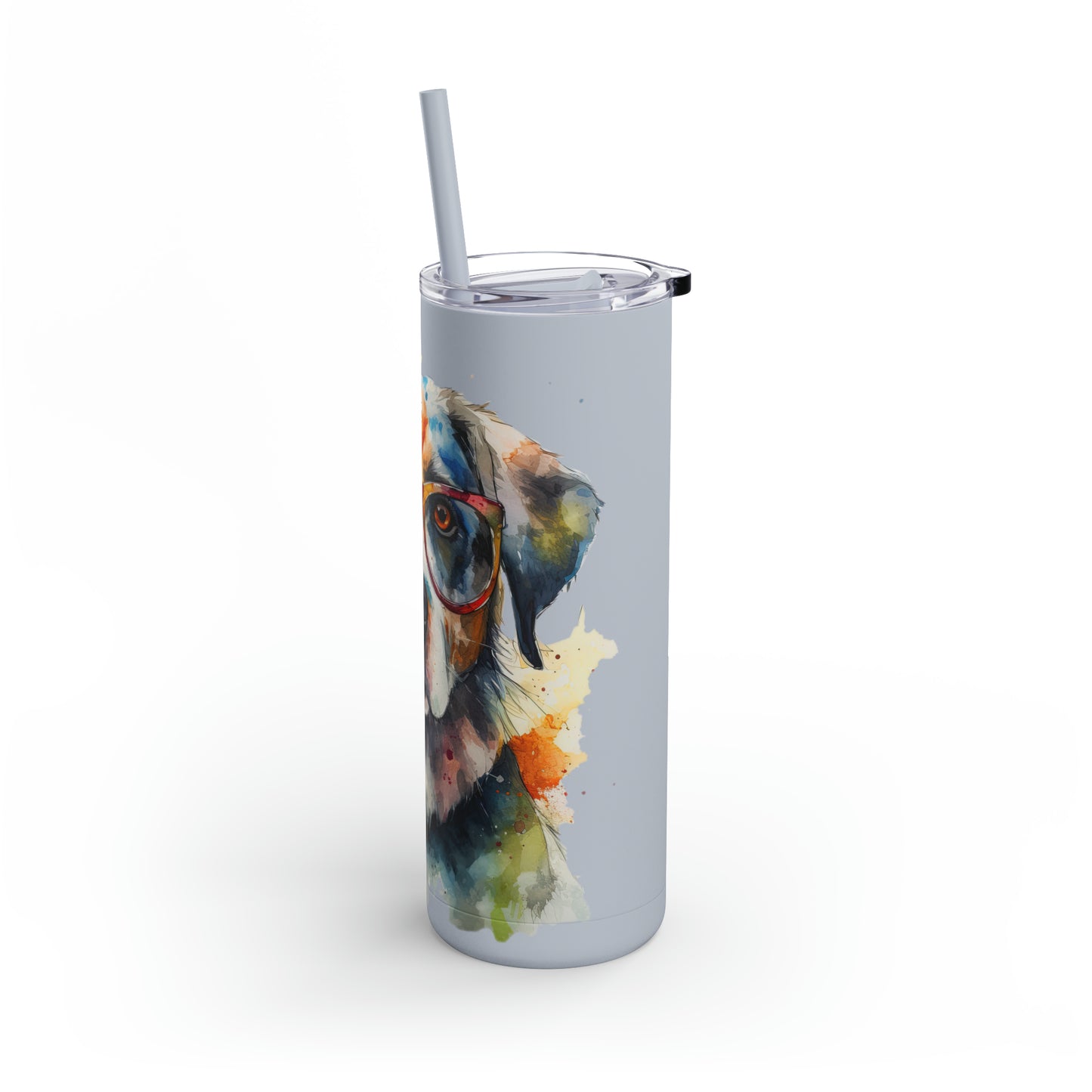 Greater Swiss Mountain Dog 4 Maars Maker Skinny Matte Tumbler, 20oz