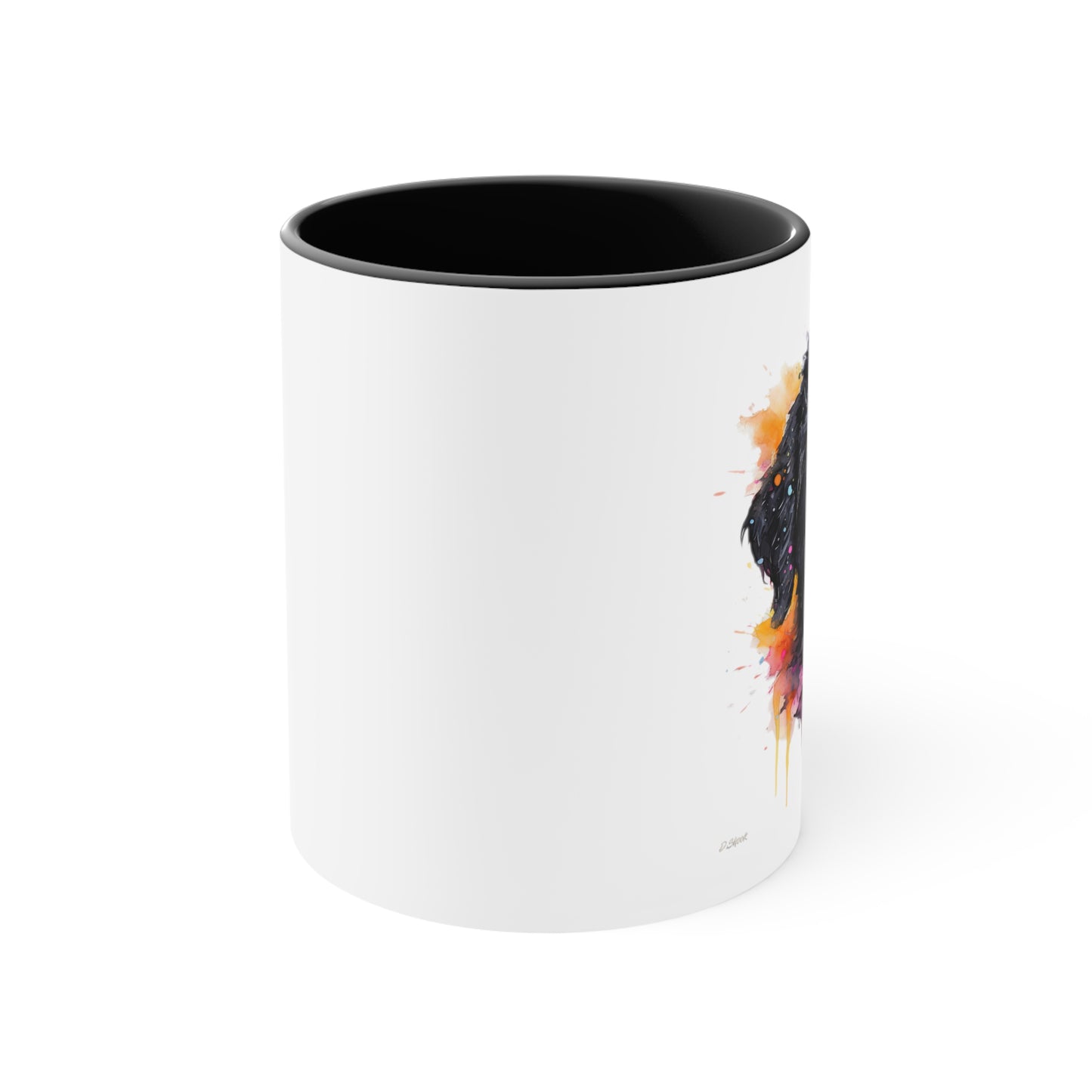 Portuguese Water Dog 5 Accent Mugs