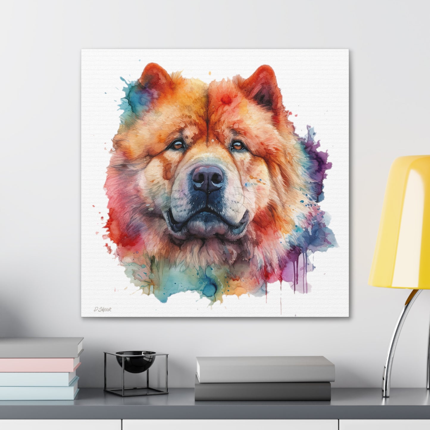 Chow Chow 2 Canvas Gallery Wraps