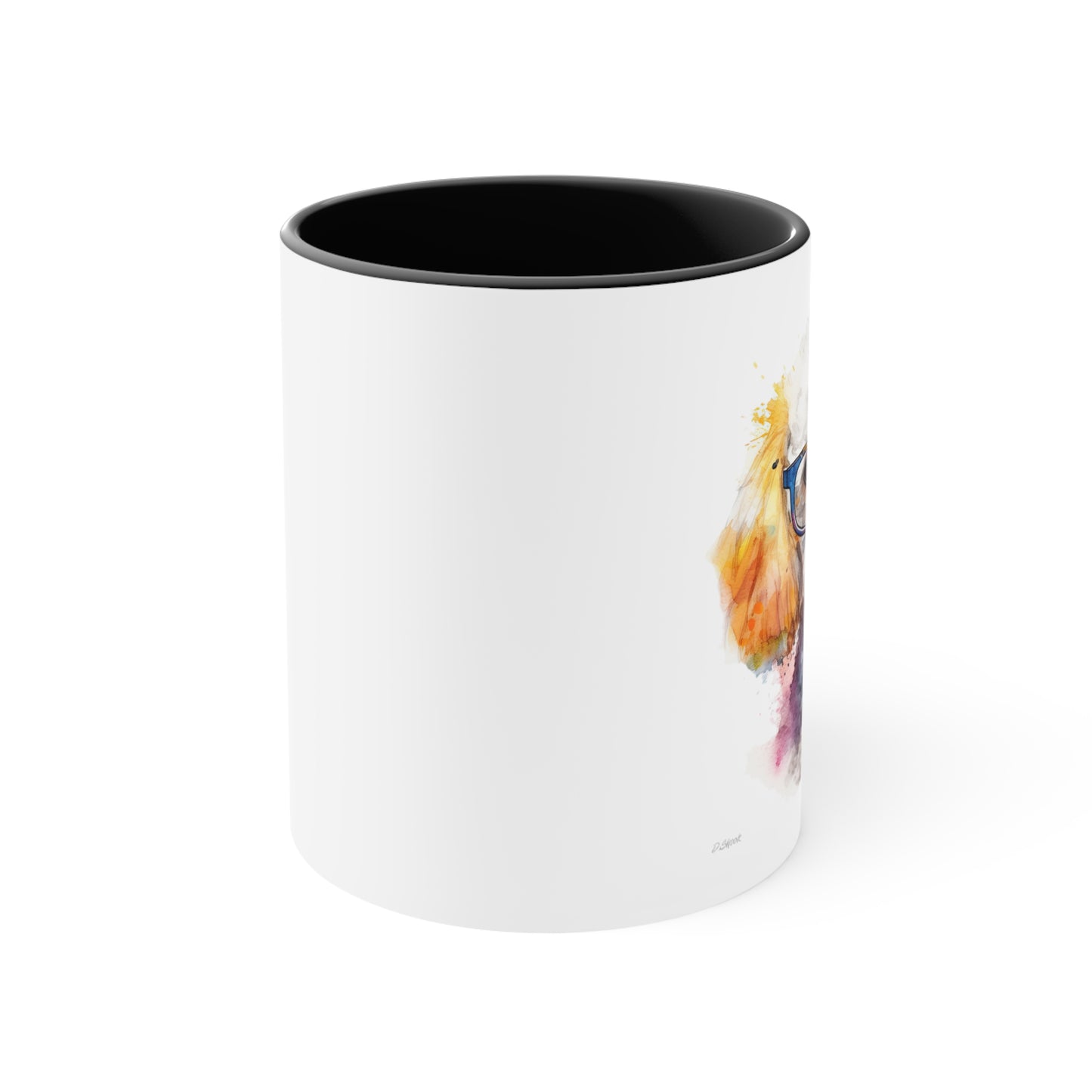 Poodle 10 Accent Mugs