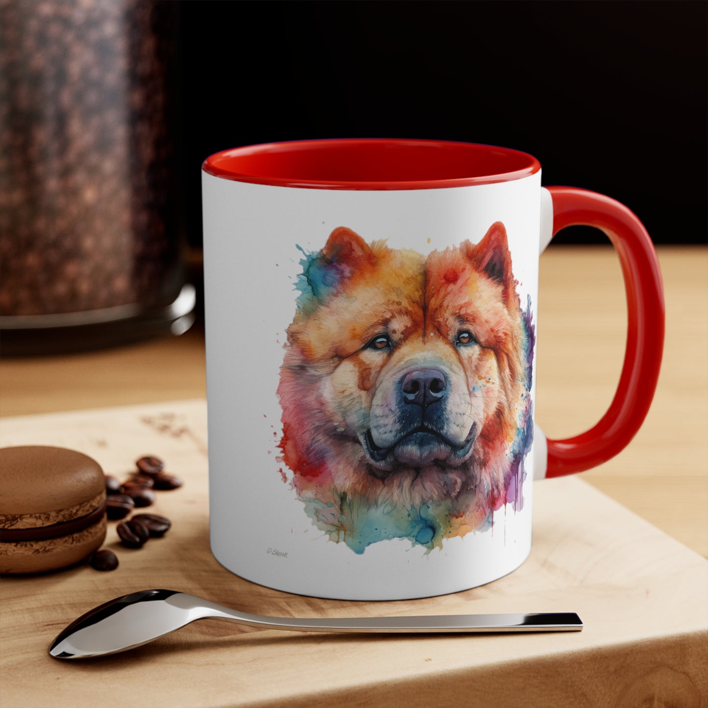 Chow Chow 2 Accent Mugs