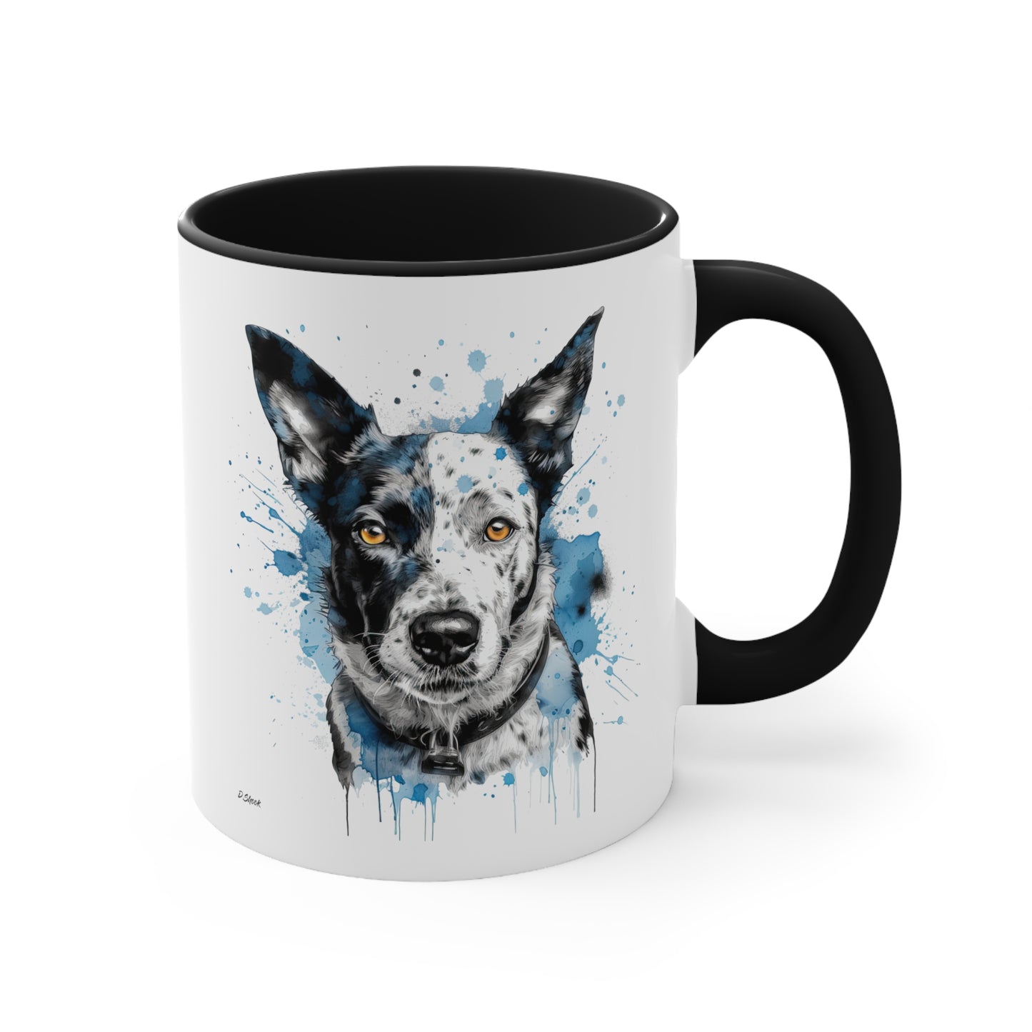 Blue Heeler 3 Accent Mugs