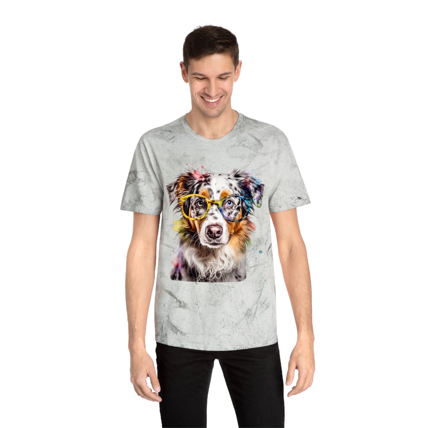 Australian Shepherd 4 Unisex Color Blast T-Shirt