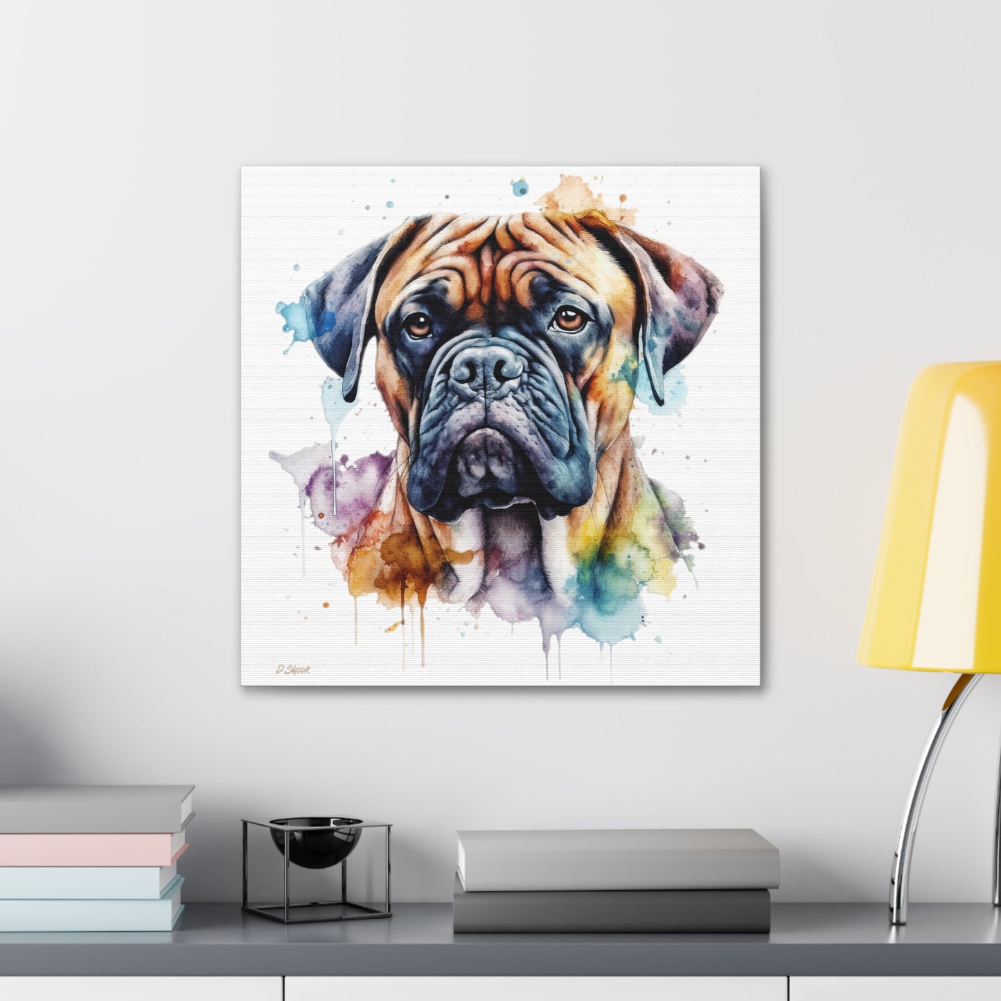 Bullmastiff 1 Canvas Gallery Wraps