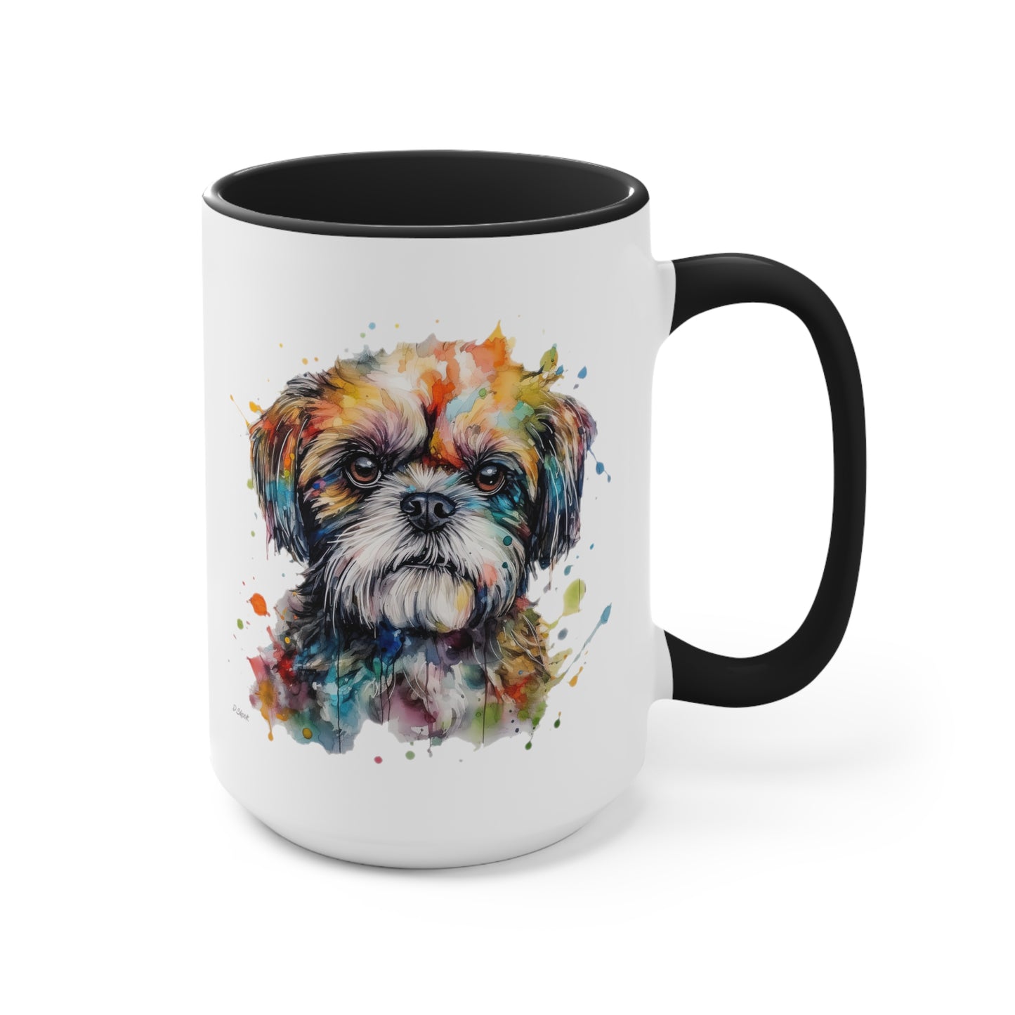 Shih Tzu 2 Accent Mugs