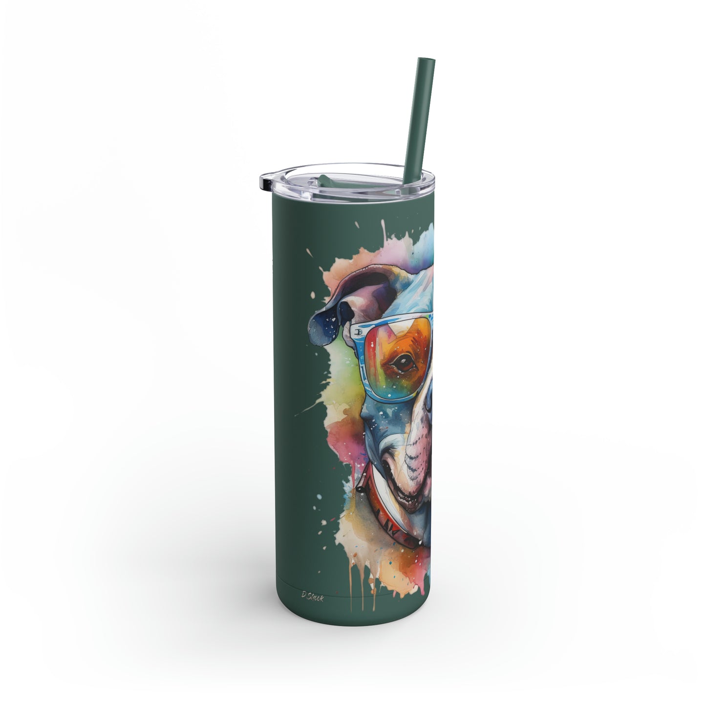 Pitbull 4 Maars Maker Skinny Matte Tumbler, 20oz