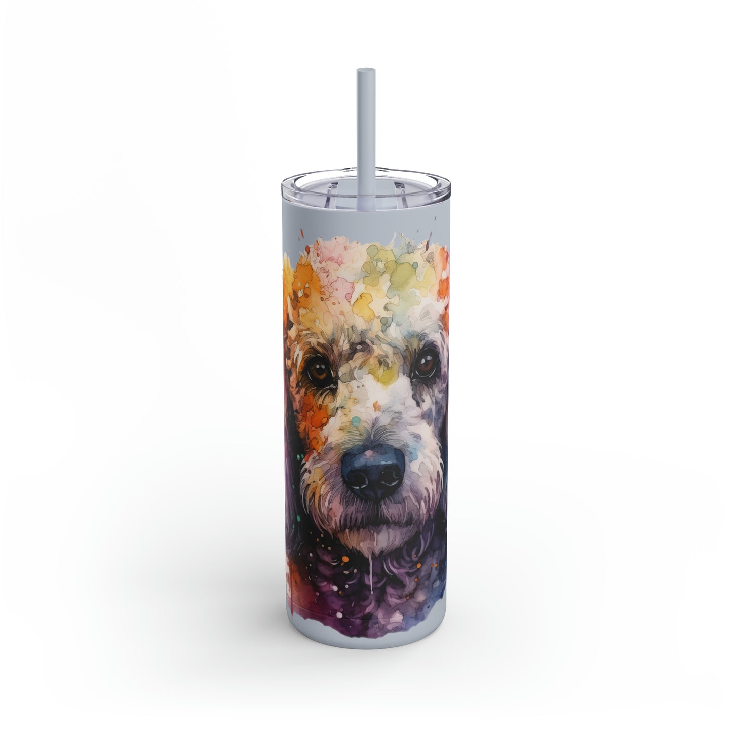 Poodle 1 Maars Maker Skinny Matte Tumbler, 20oz