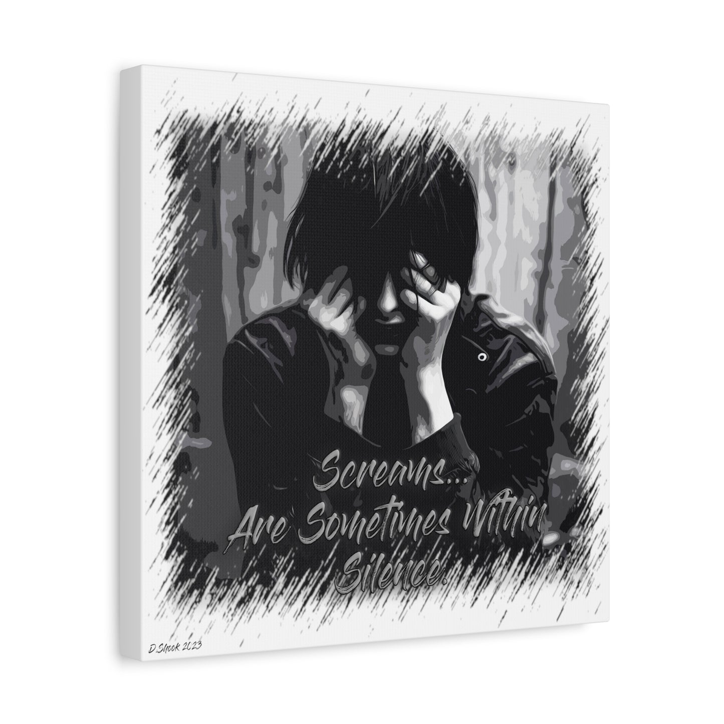 Screams: Matte Canvas, Stretched, 1.25"