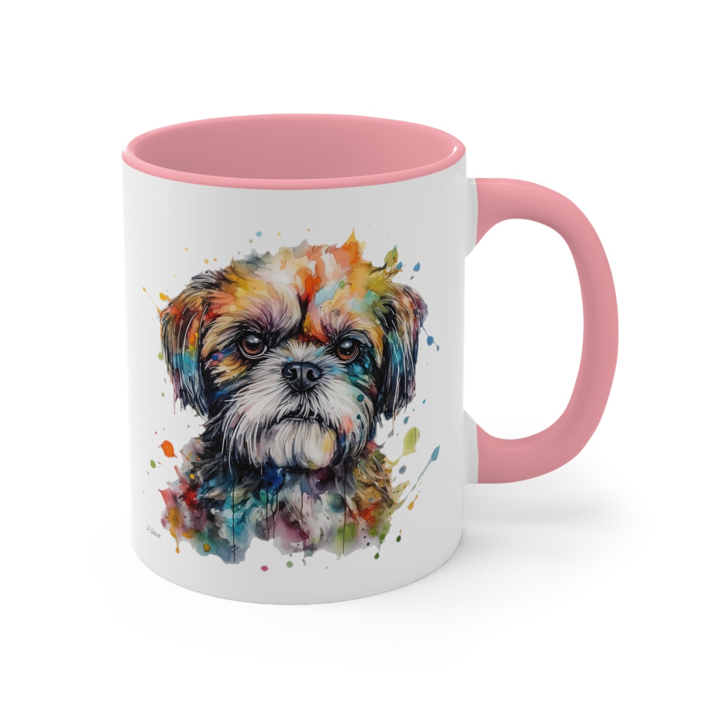 Shih Tzu 2 Accent Mugs