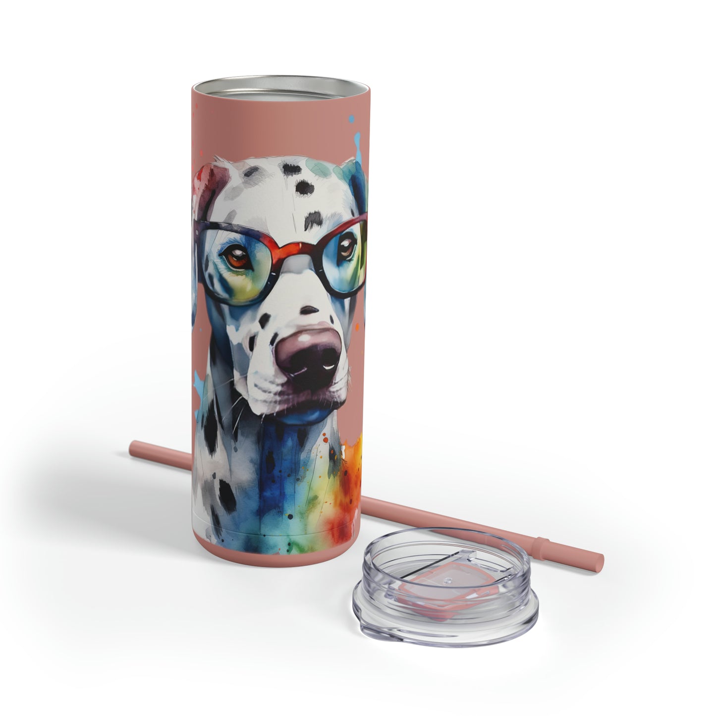 Dalmatian 4 Maars Maker Skinny Matte Tumbler, 20oz