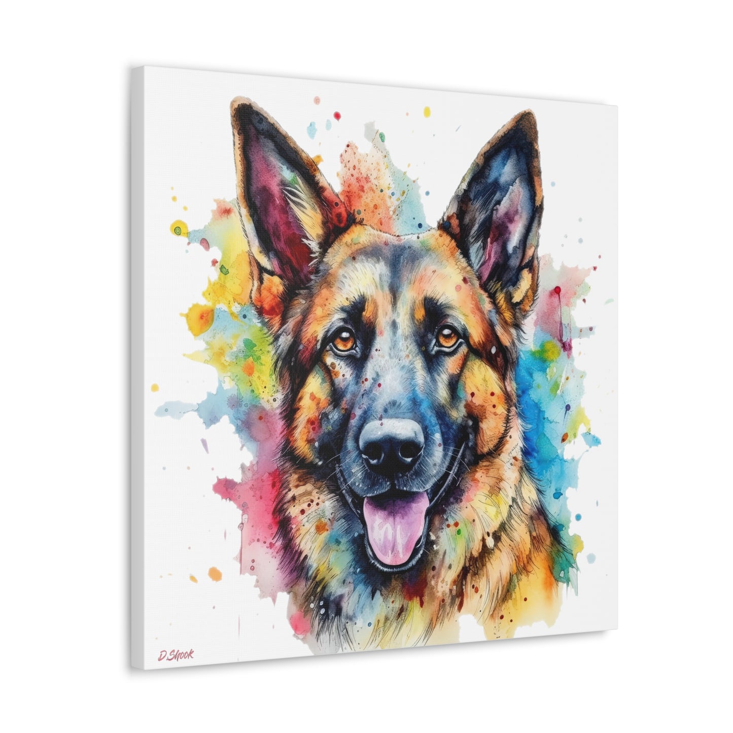 German Sheppard 1 Canvas Gallery Wraps