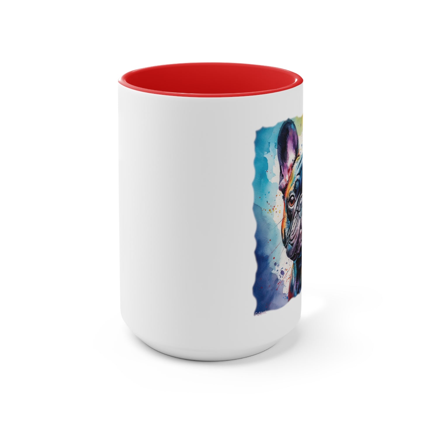 French Bulldog 2 Accent Mugs