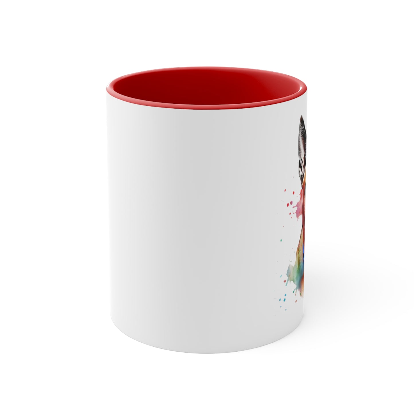 Belgium Malinois 4 Accent Mugs