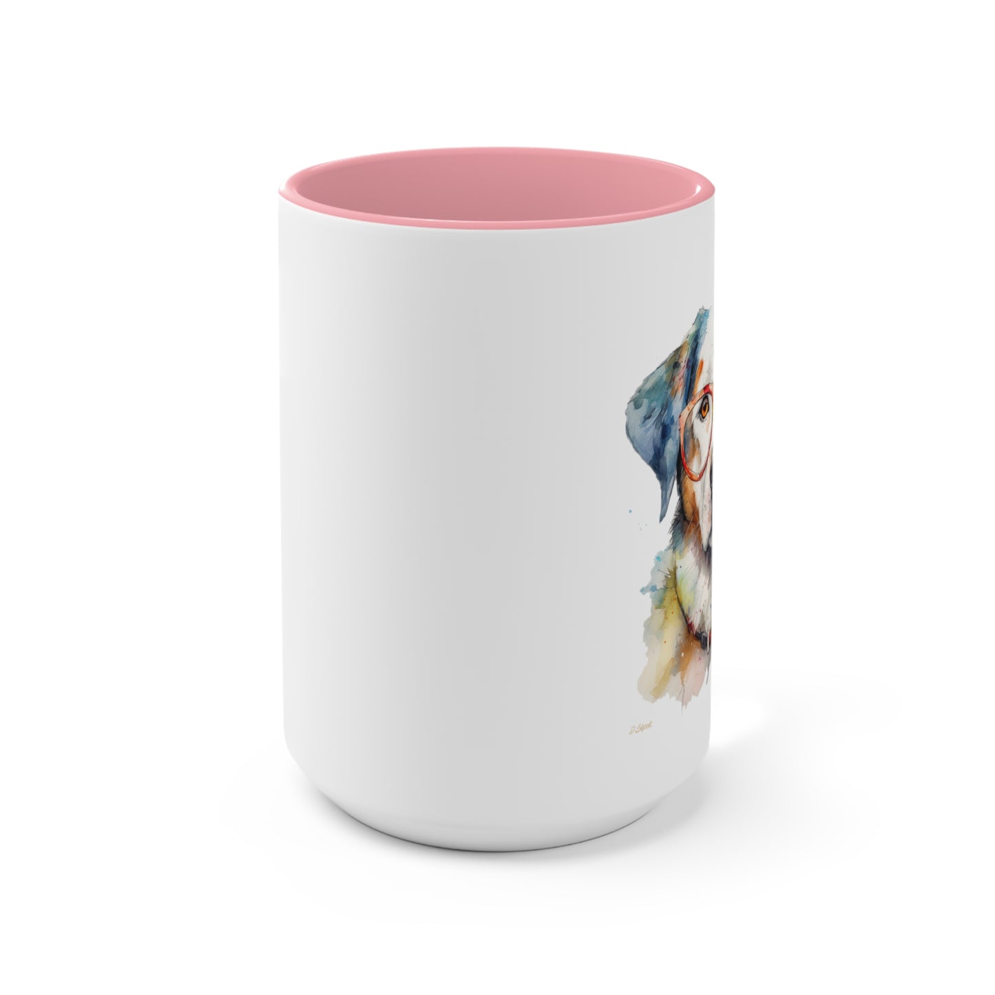 Greater Swiss Mountain Dog 4 Accent Mugs