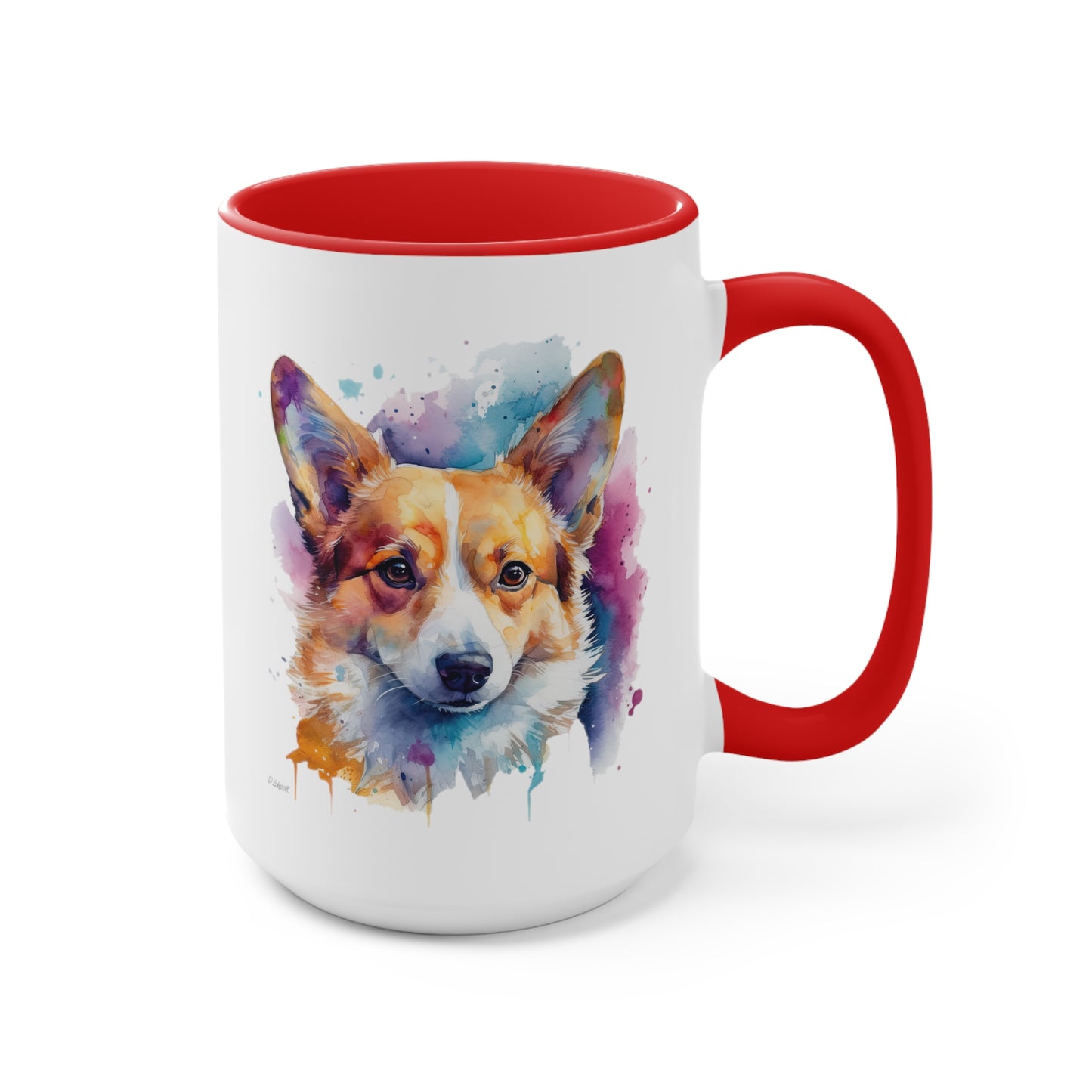 Pembroke Welsh Corgi 3 Accent Mugs