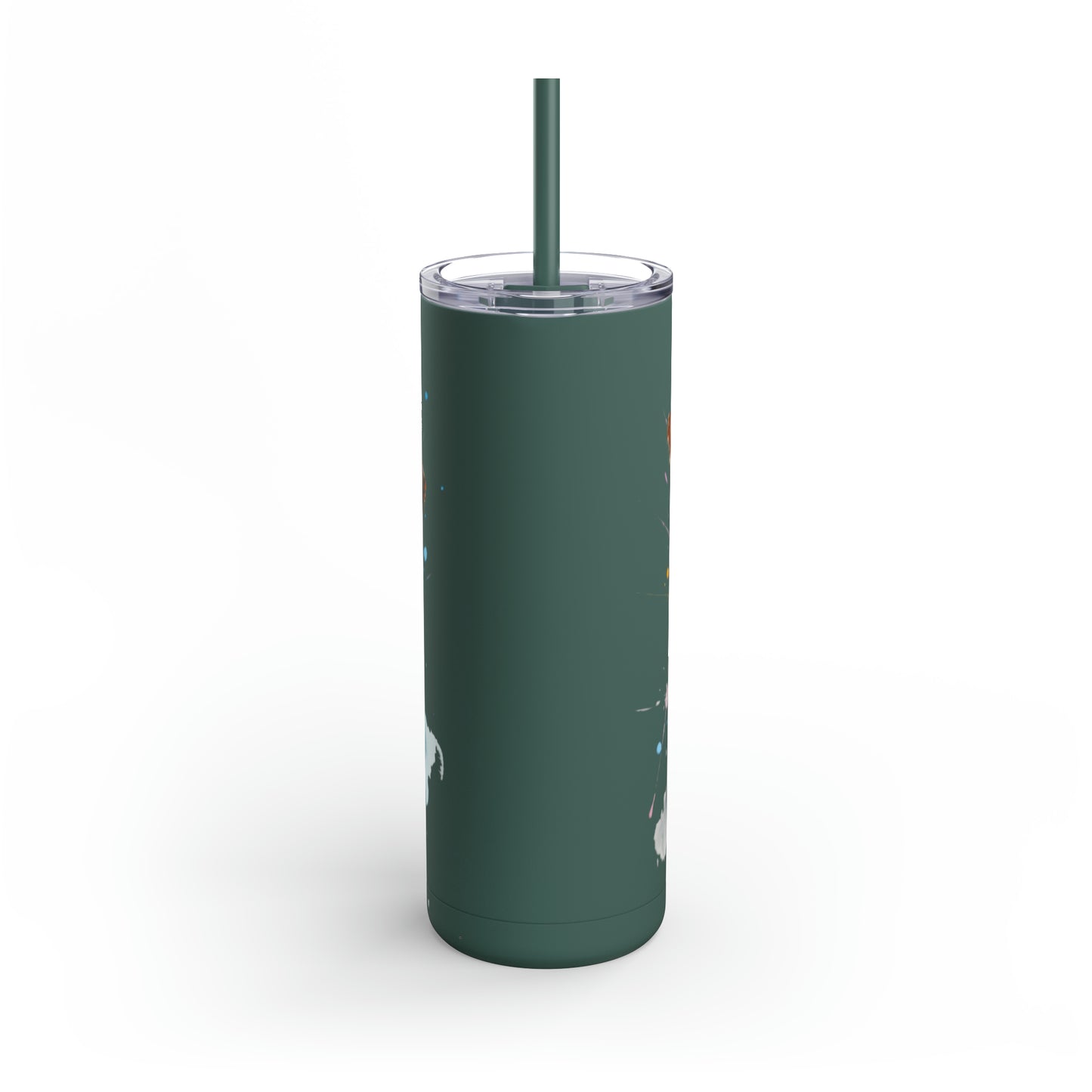 Airedale Terrier 7 Maars Maker Skinny Matte Tumbler, 20oz