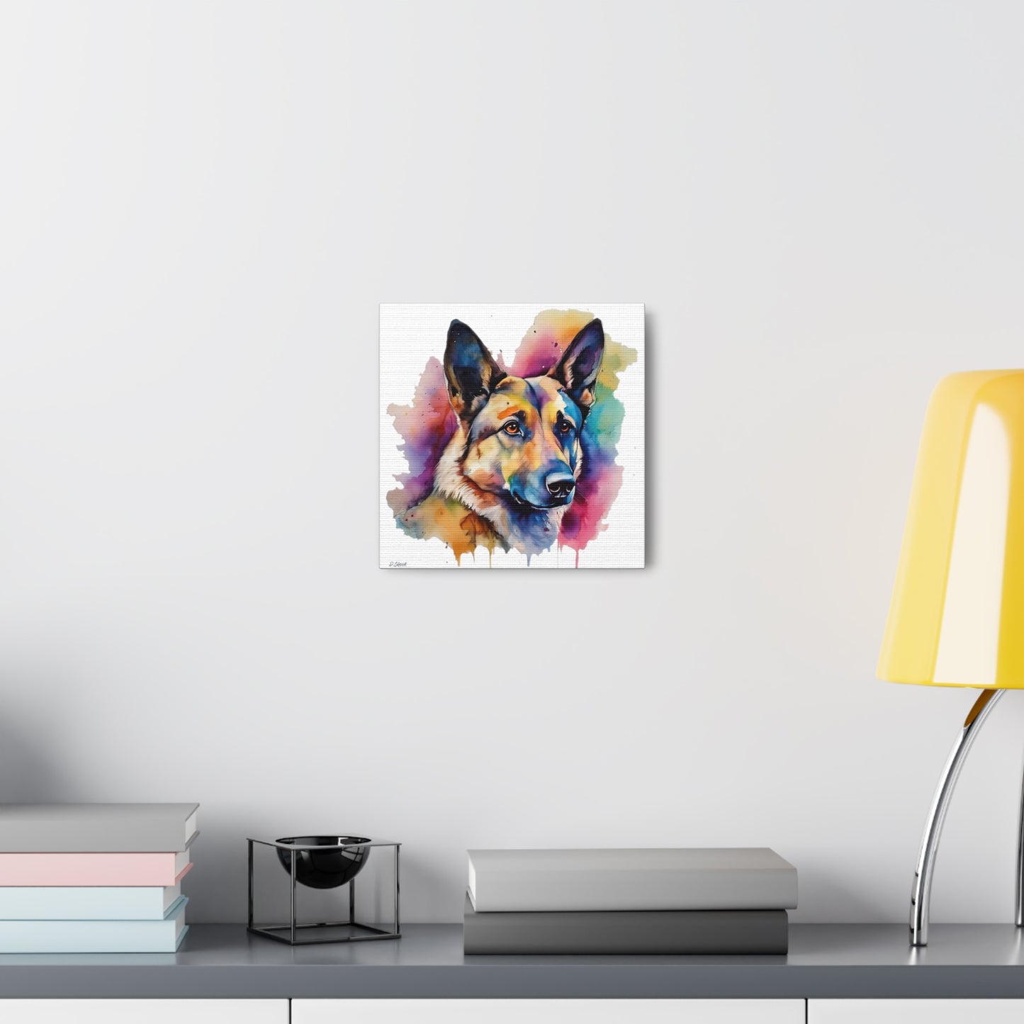 German Sheppard 3B Canvas Gallery Wraps