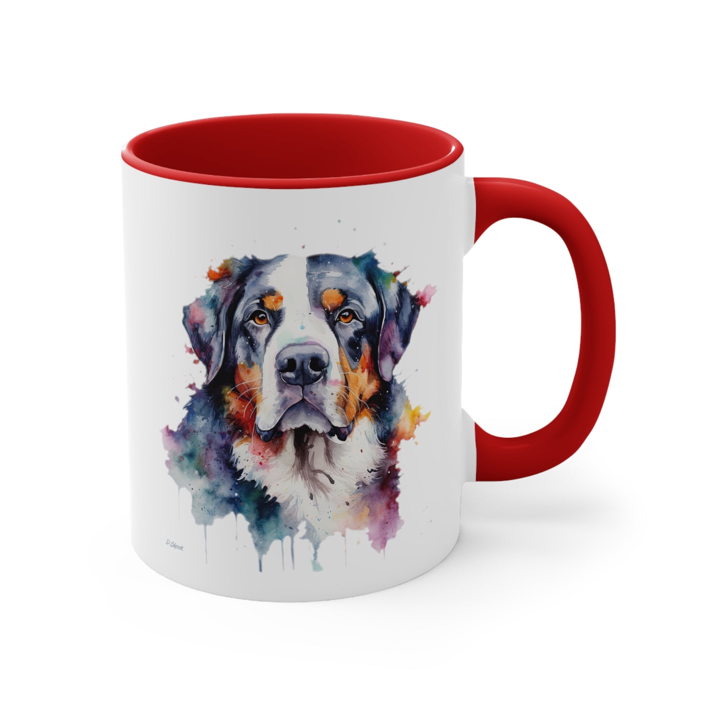 Greater Swiss Mountain Dog 3B Accent Mugs