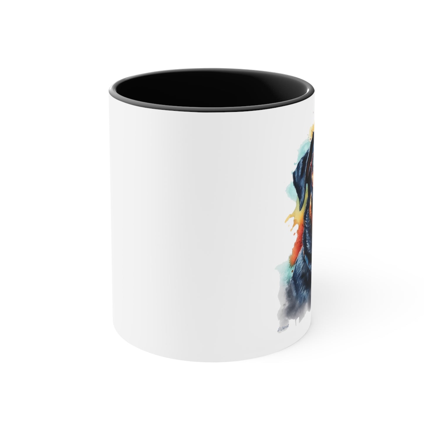 Rottweiler 6 Accent Mugs