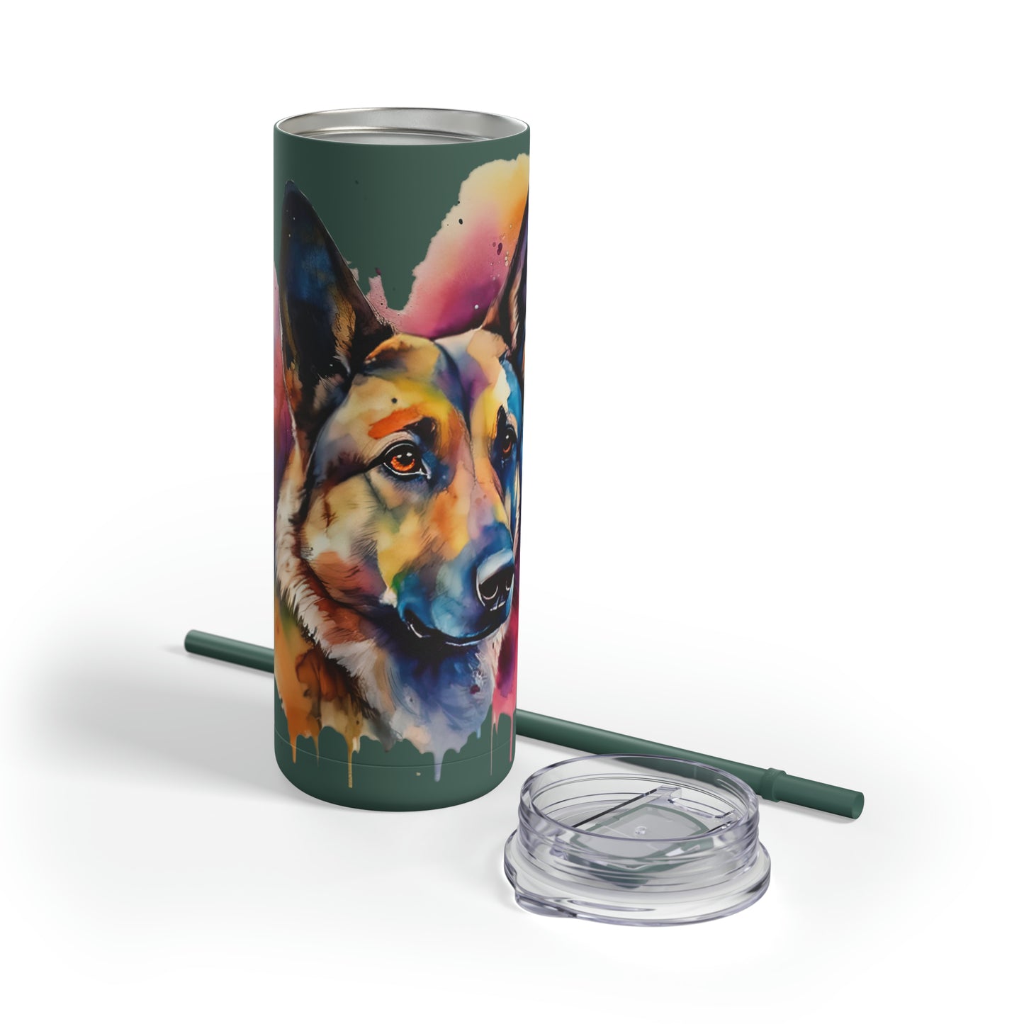 German Sheppard 3B Maars Maker Skinny Matte Tumbler, 20oz