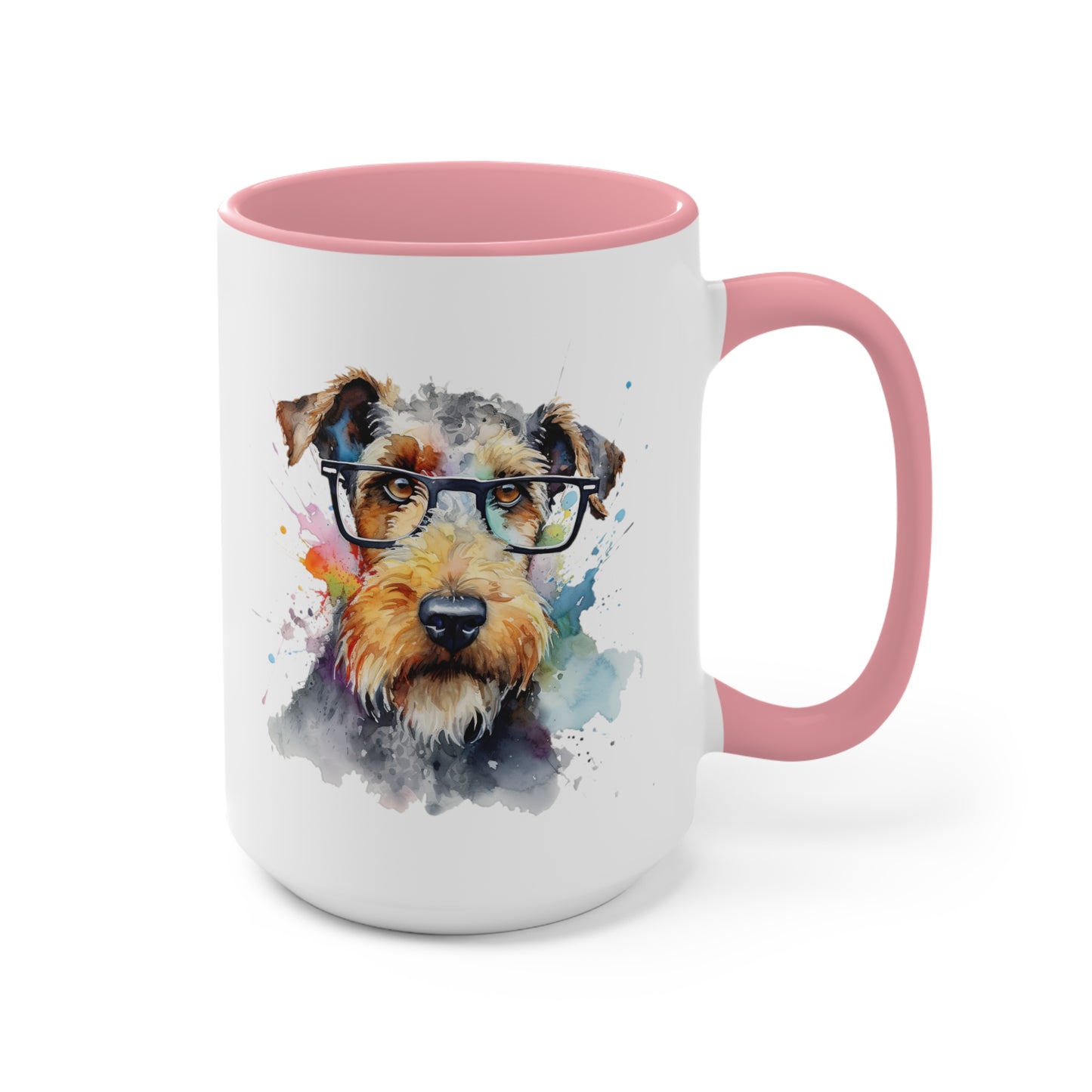 Airedale Terrier 7 Accent Mugs
