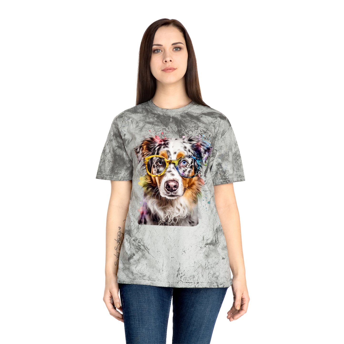 Australian Shepherd 4 Unisex Color Blast T-Shirt