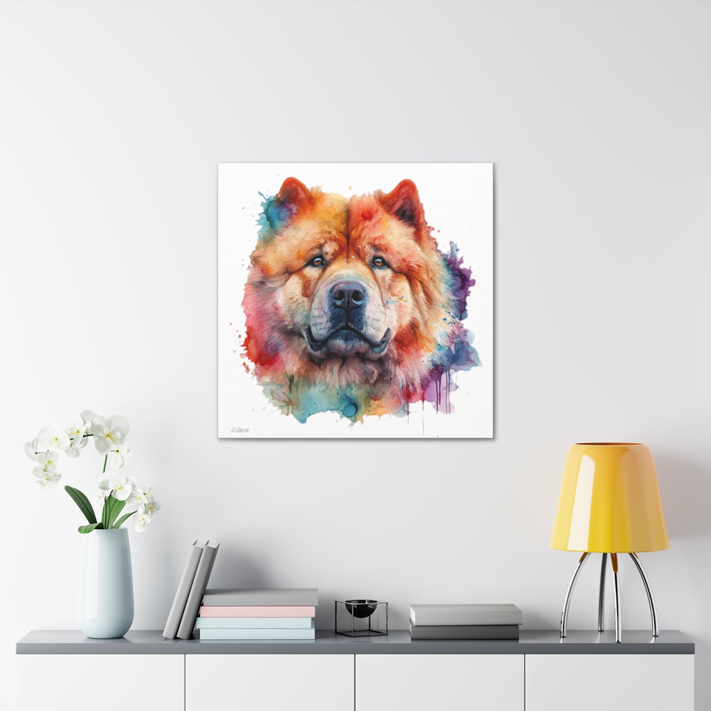 Chow Chow 2 Canvas Gallery Wraps