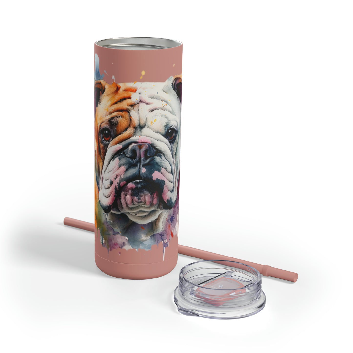 Bulldog 1 Maars Maker Skinny Matte Tumbler, 20oz
