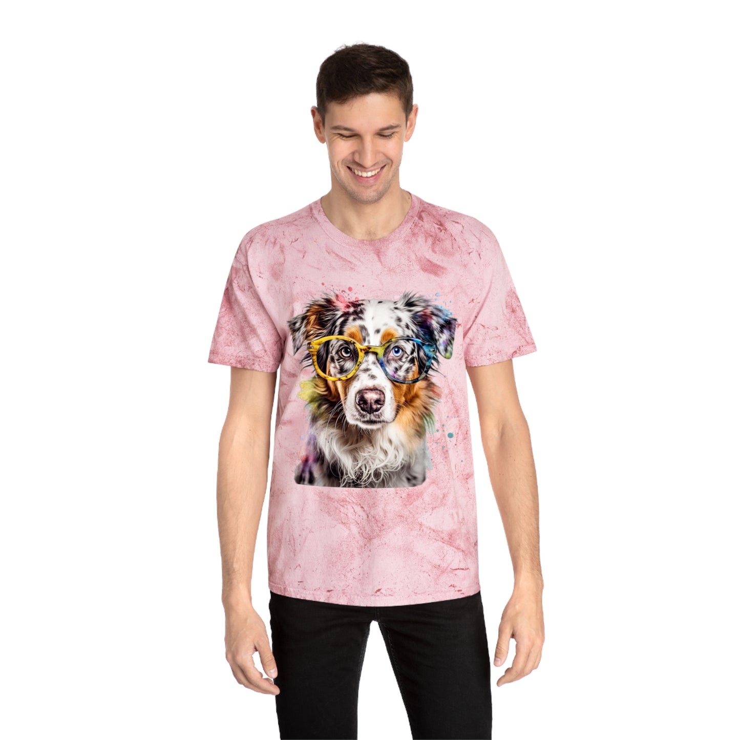 Australian Shepherd 4 Unisex Color Blast T-Shirt