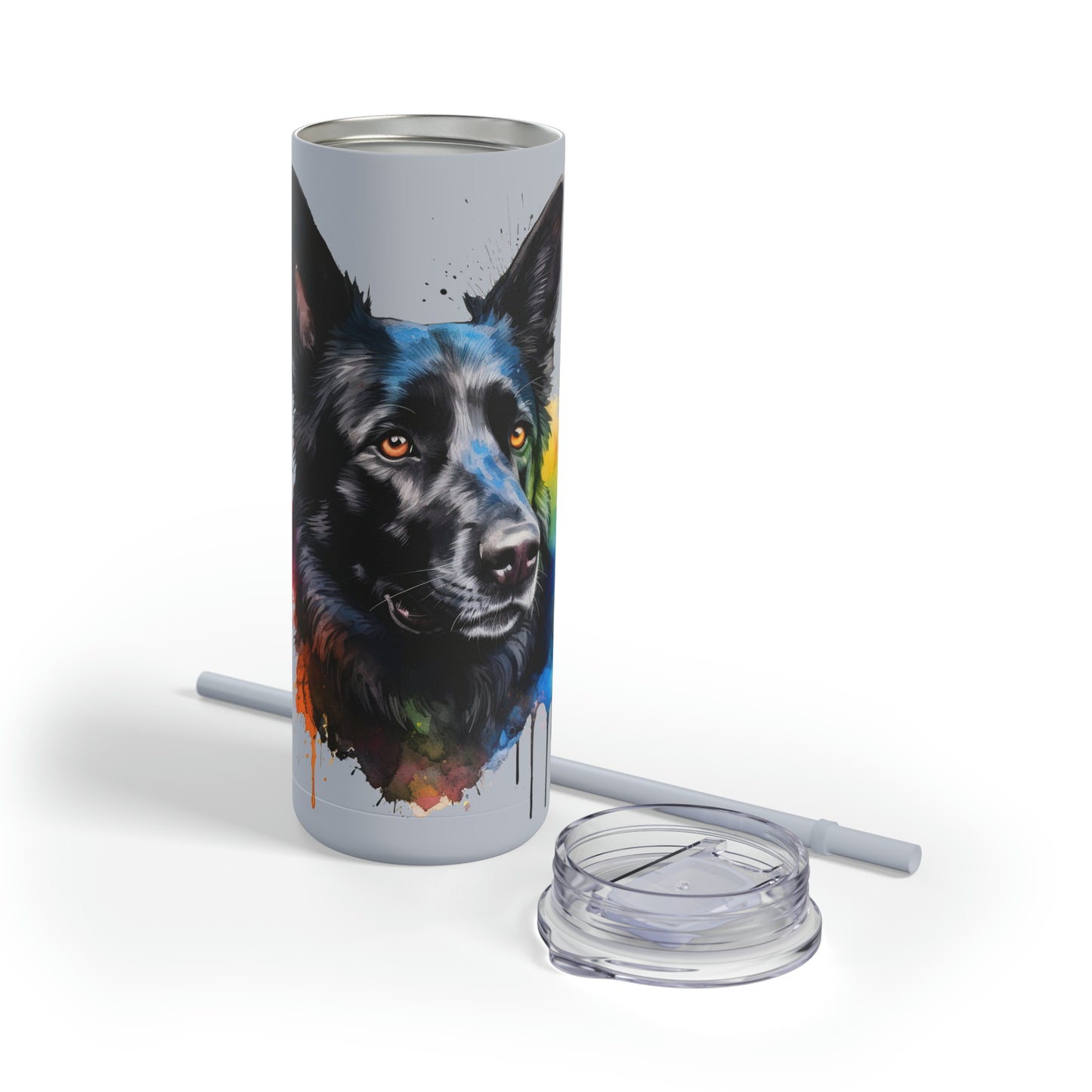 German Sheppard 22 Maars Maker Skinny Matte Tumbler, 20oz