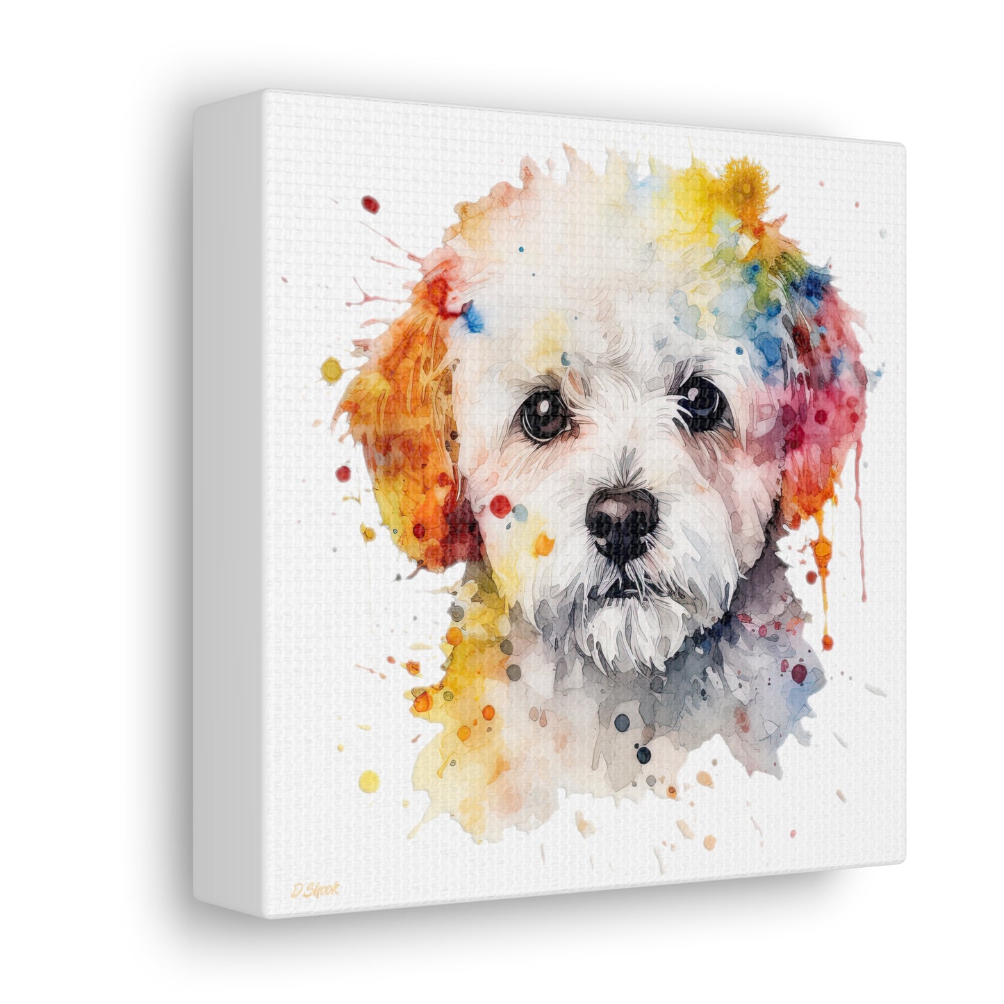 Bichon Frise 2 Canvas Gallery Wraps