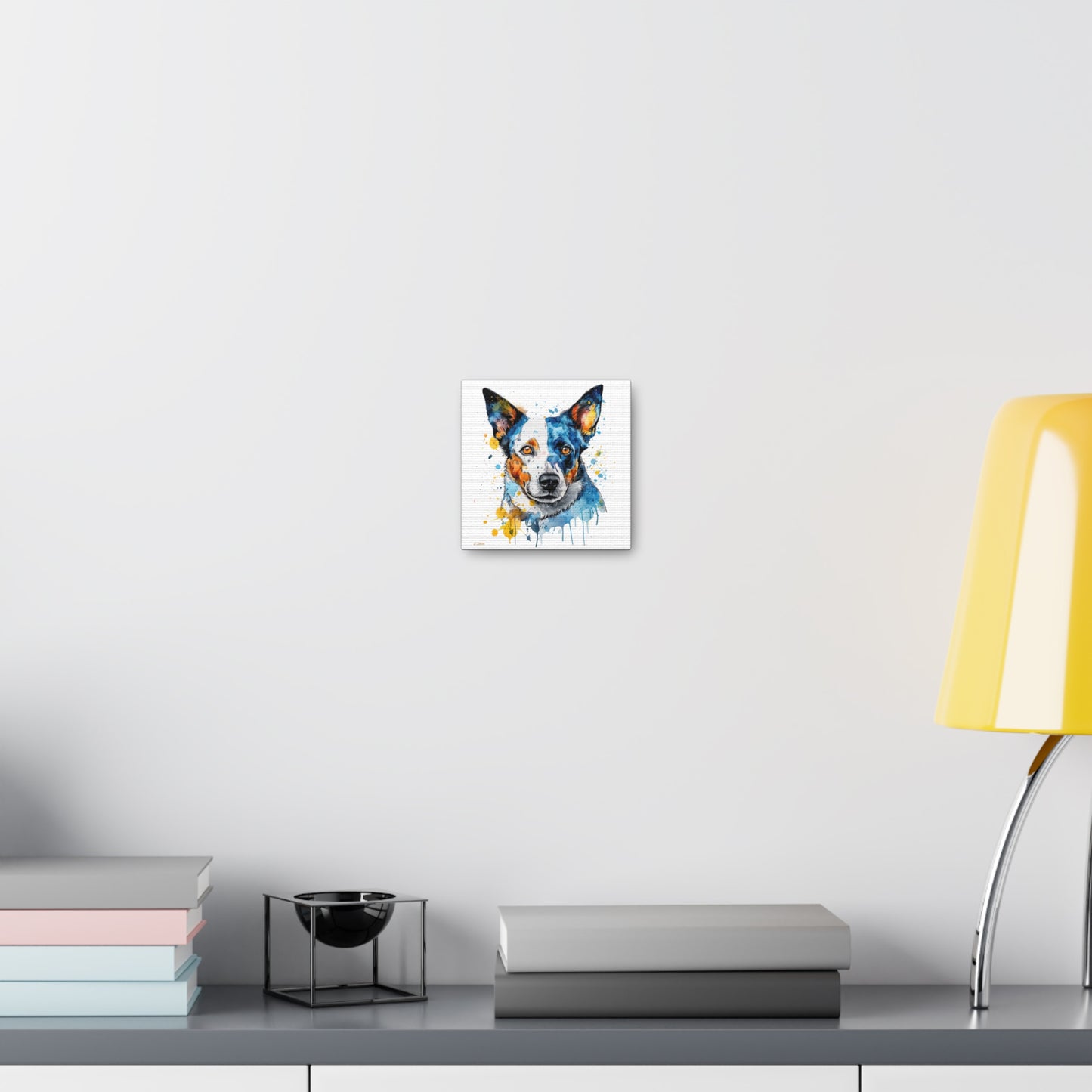 Blue Heeler 2 Canvas Gallery Wraps