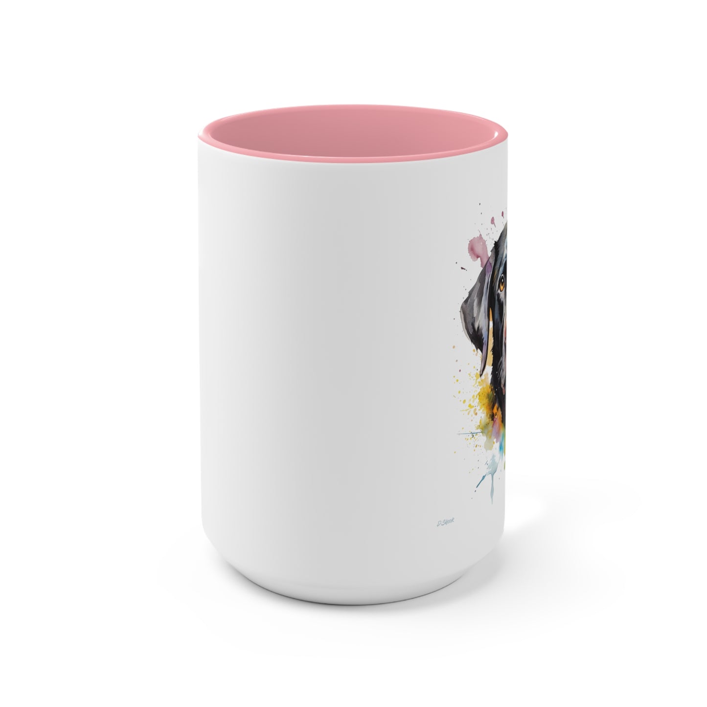 Black Lab 6 Accent Mugs