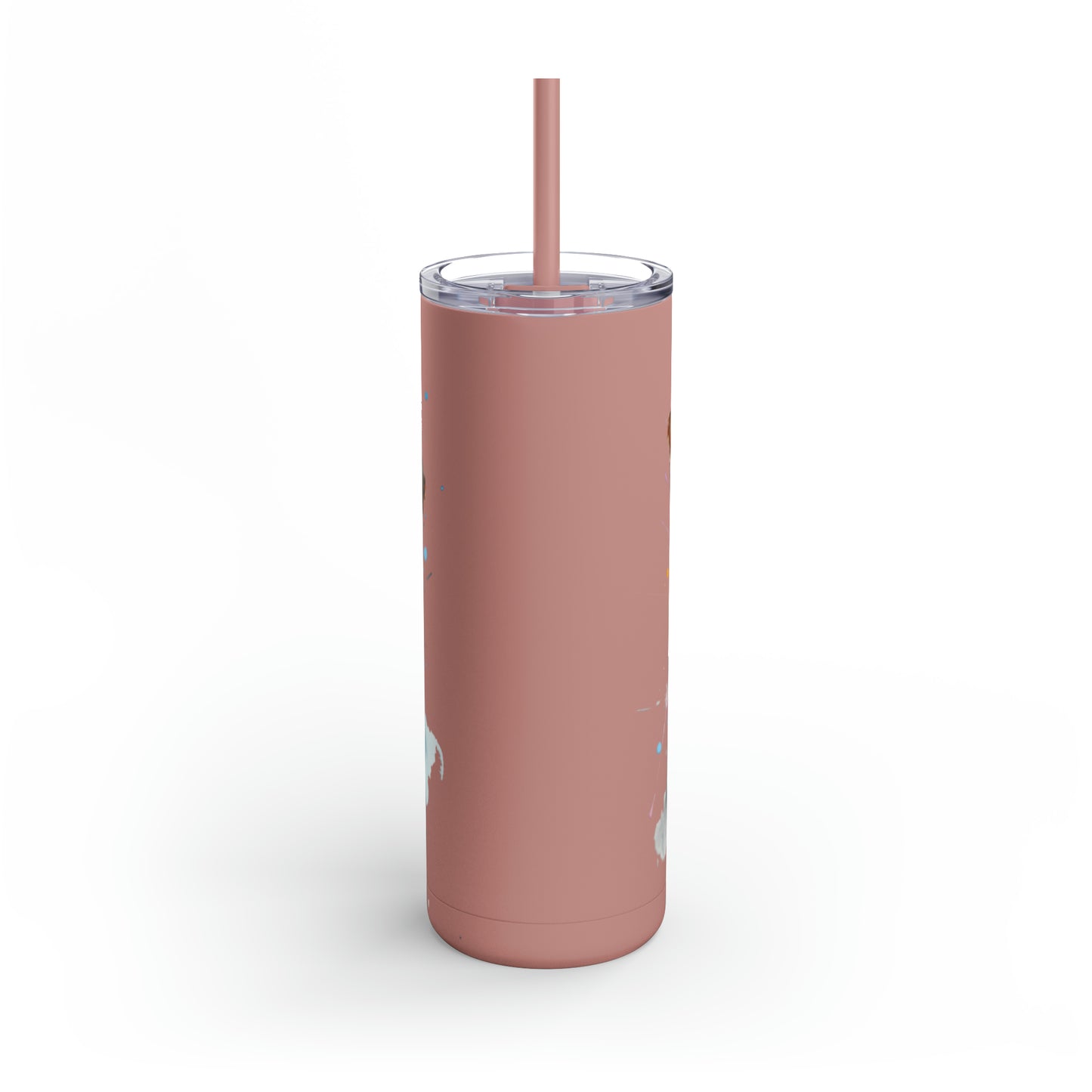 Airedale Terrier 7 Maars Maker Skinny Matte Tumbler, 20oz