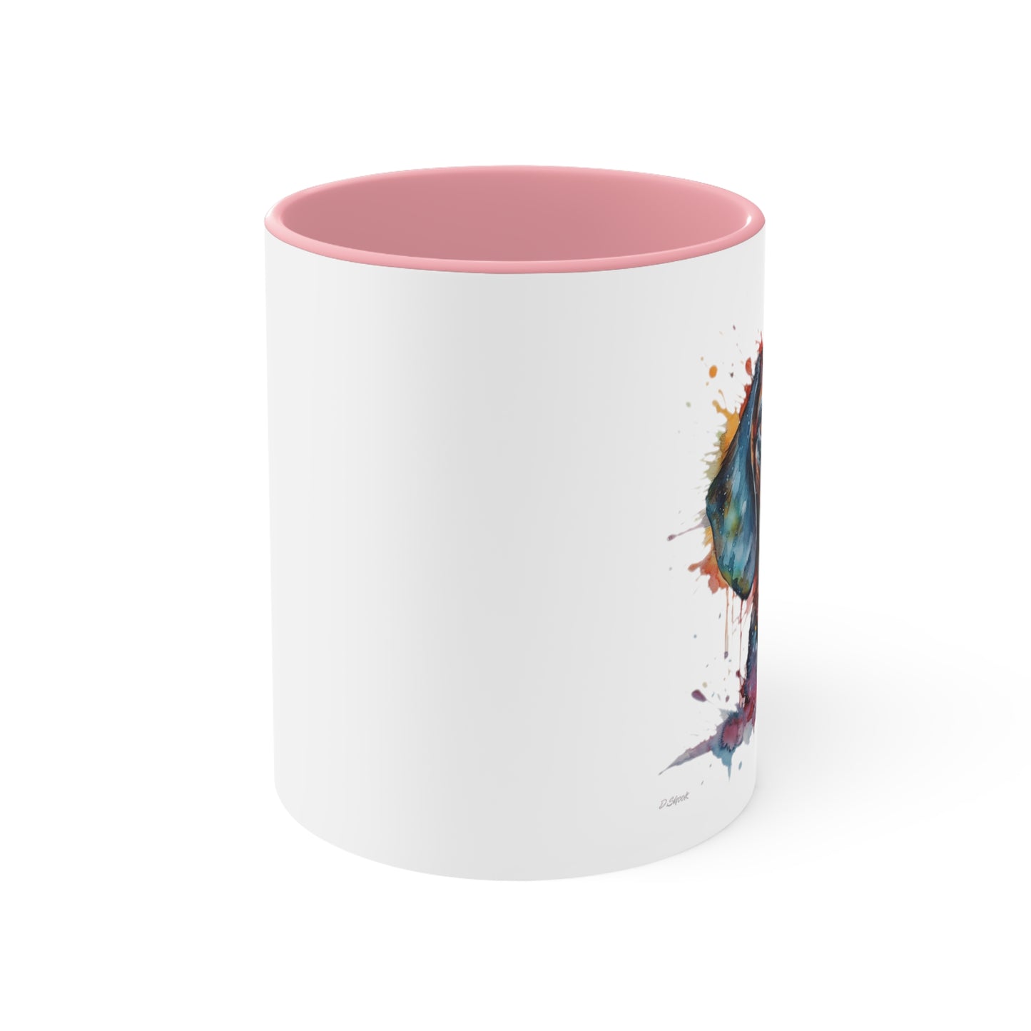 Dachshund 3 Accent Mugs