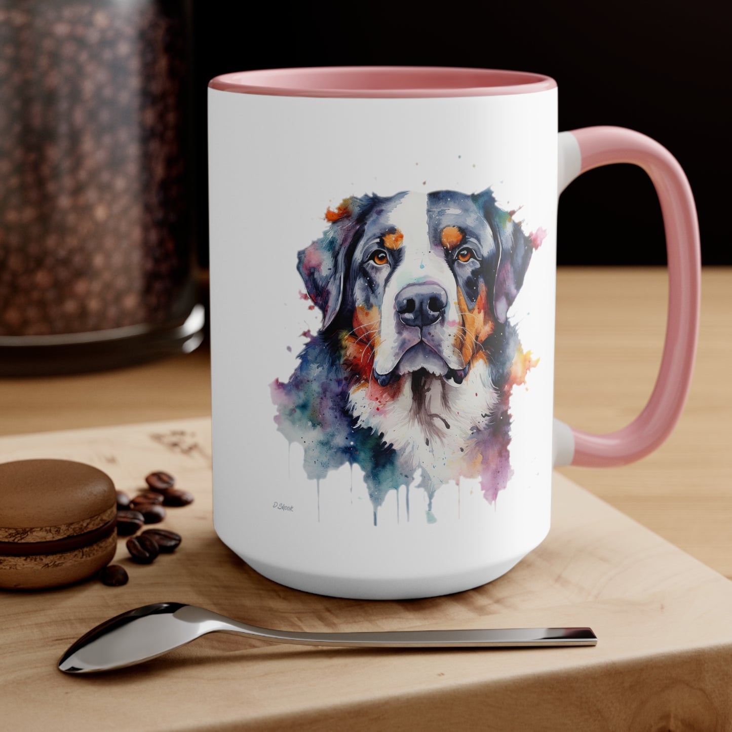Greater Swiss Mountain Dog 3B Accent Mugs