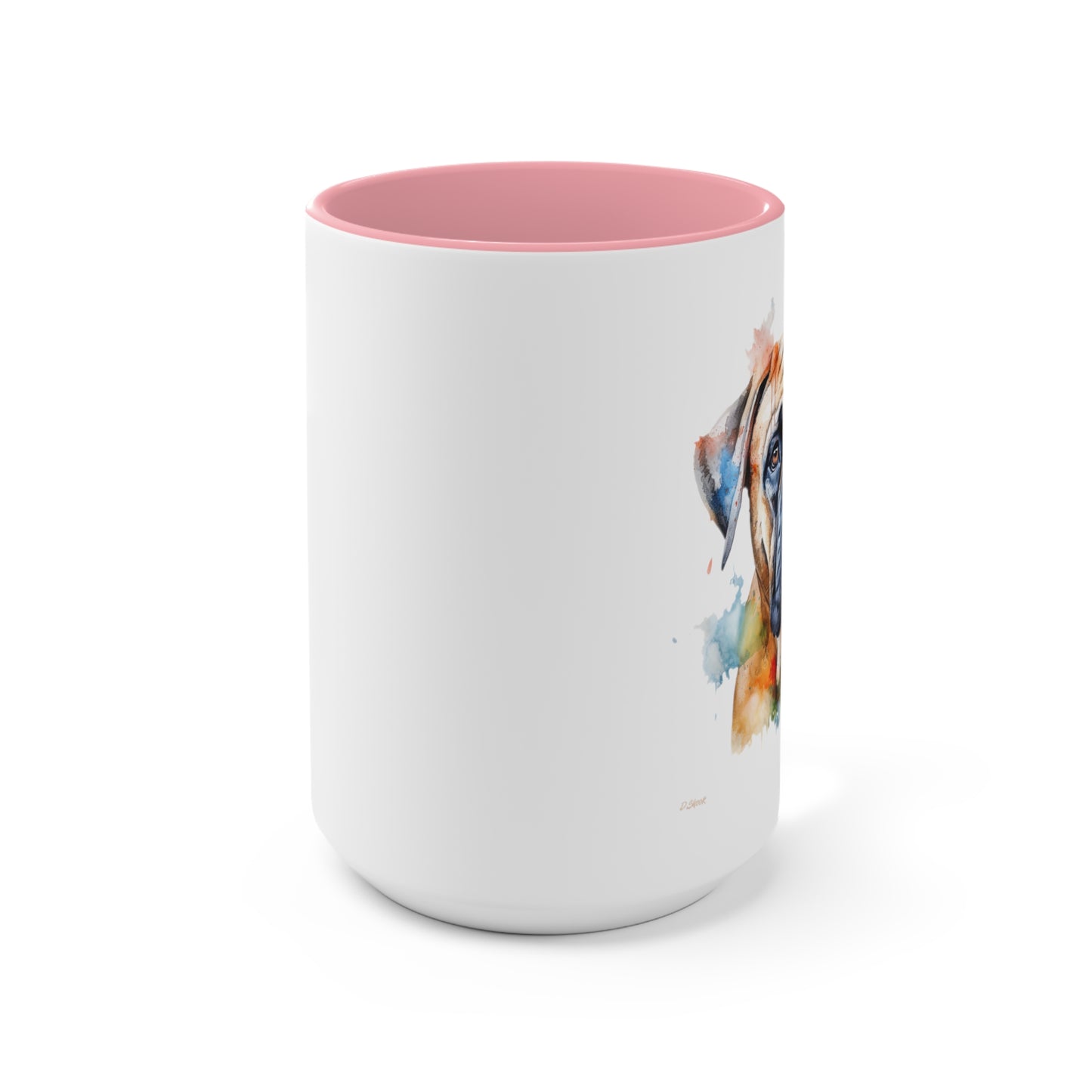 Bullmastiff 2 Accent Mugs