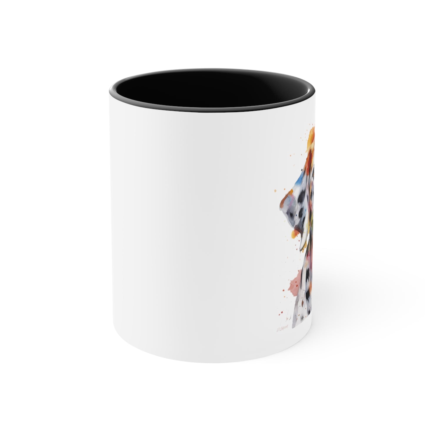 Dalmatian 1 Accent Mugs