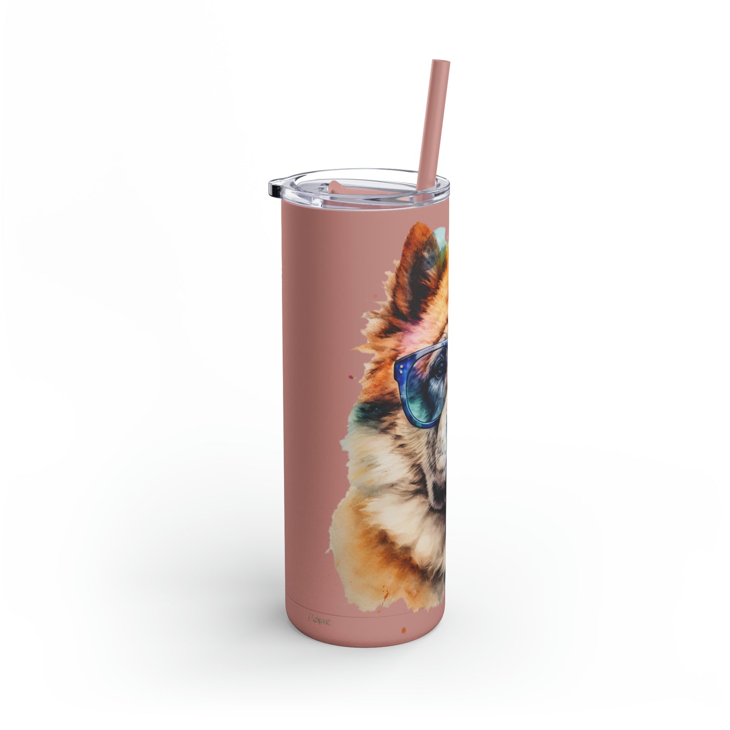 Chow Chow 5 Maars Maker Skinny Matte Tumbler, 20oz