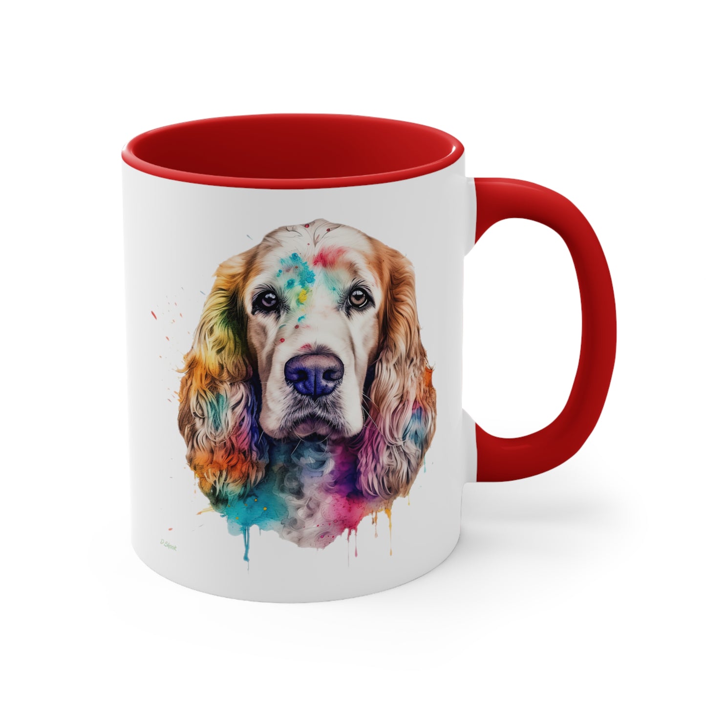 English Cocker Spaniel 2 Accent Mugs