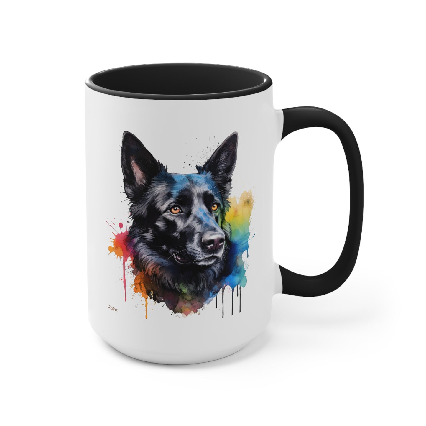 German Sheppard 22 Accent Mugs